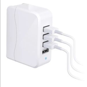 4-Port USB Wall Charger